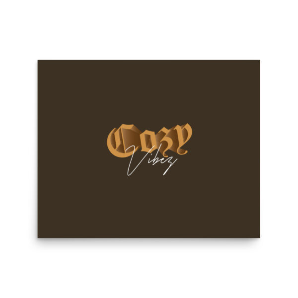 Cozy Vibez Poster – Bild 8